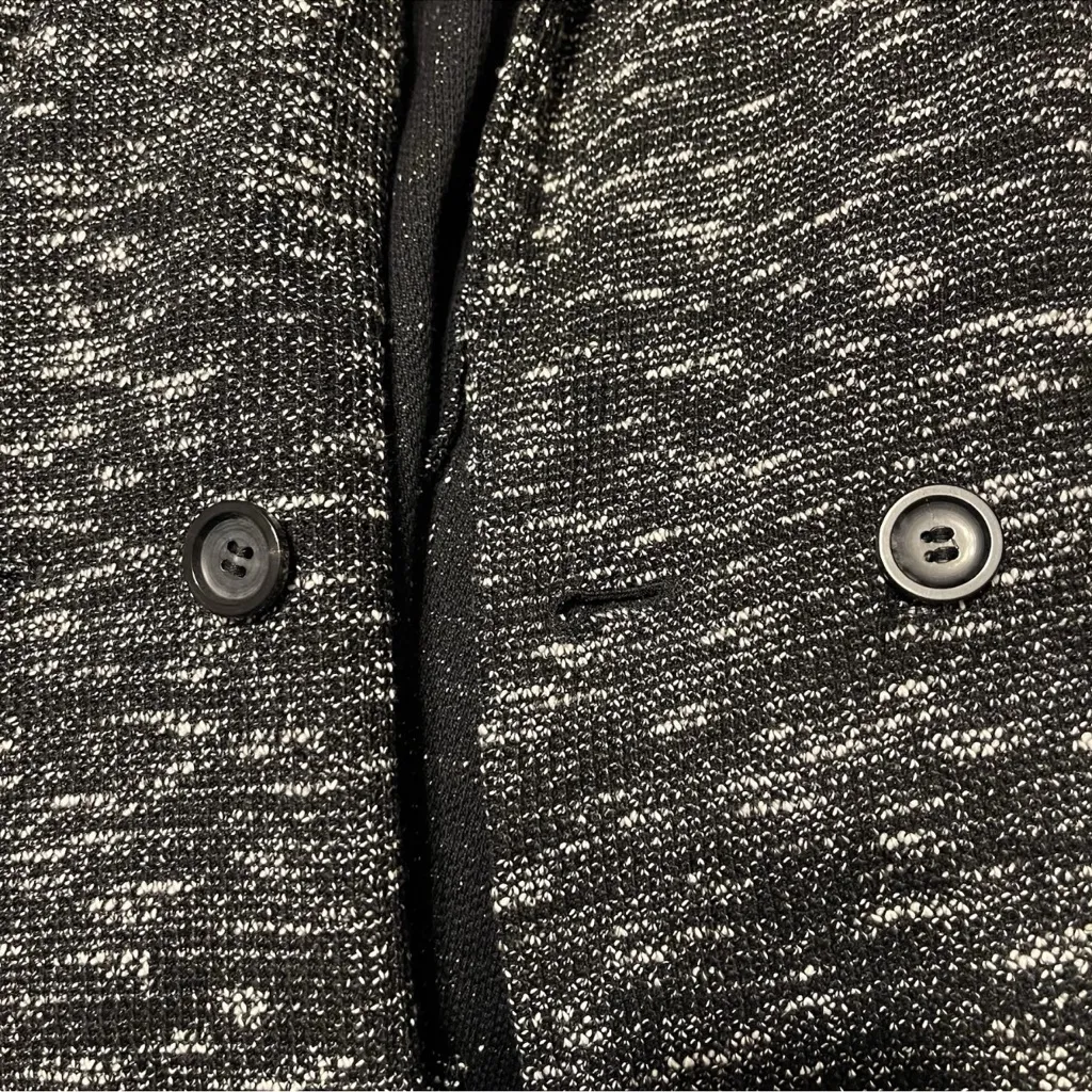 Eileen Fisher Organic Cotton Tweed Stand Collar JacketEasy Fit Mid Length 3X - Image 5