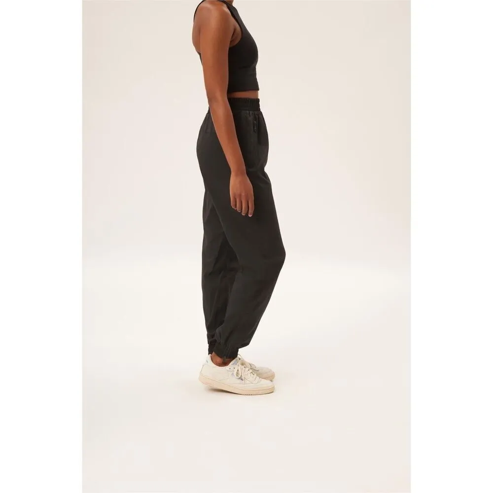 ✨Girlfriend Collective Black Summit Track Sz XS Black Pants✨ - Image 4