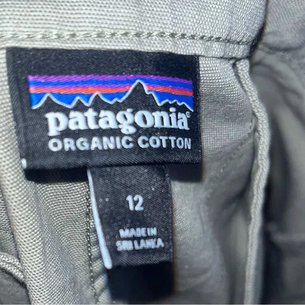 Patagonia Women's Stand Up Skirt Organic Cotton Shale Gray - Image 3