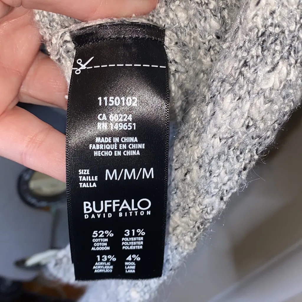 Buffalo David Britton Super soft Sweater Heather gray - Image 5