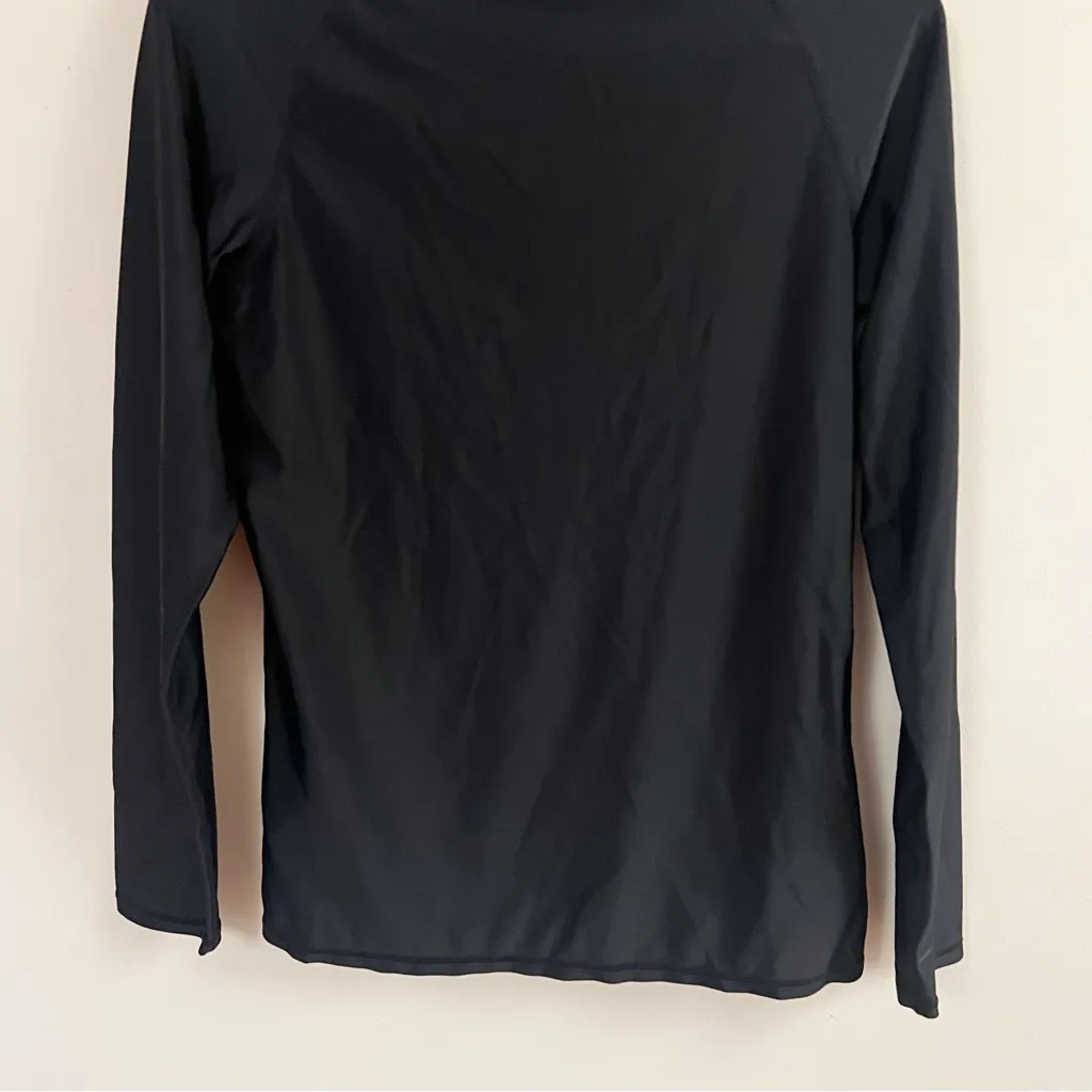 Tommy Hilfiger Black Full Zip Front Rashguard Top Long Sleeves NEW Size XXL - Image 8