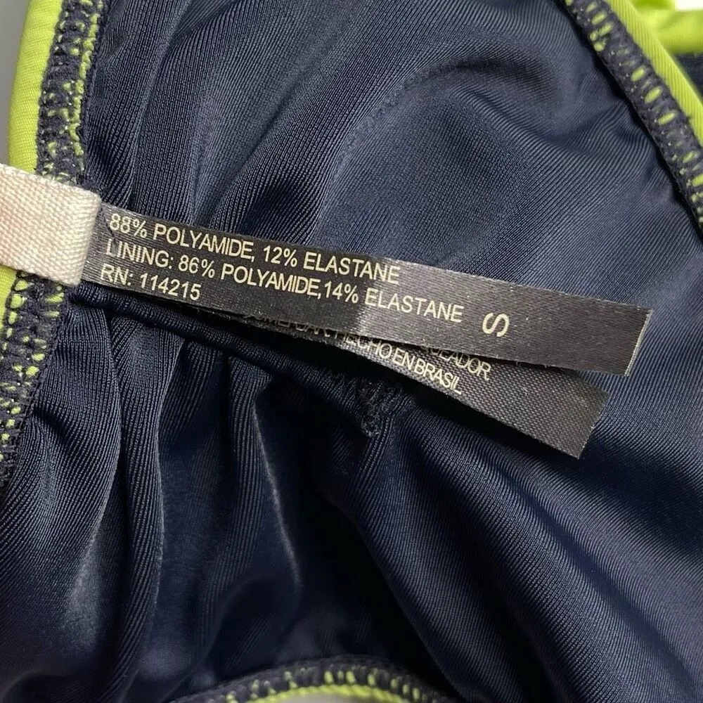 Sofia by Vix Cheeky Ruched Swim Bottom (Green Apple) - Image 10