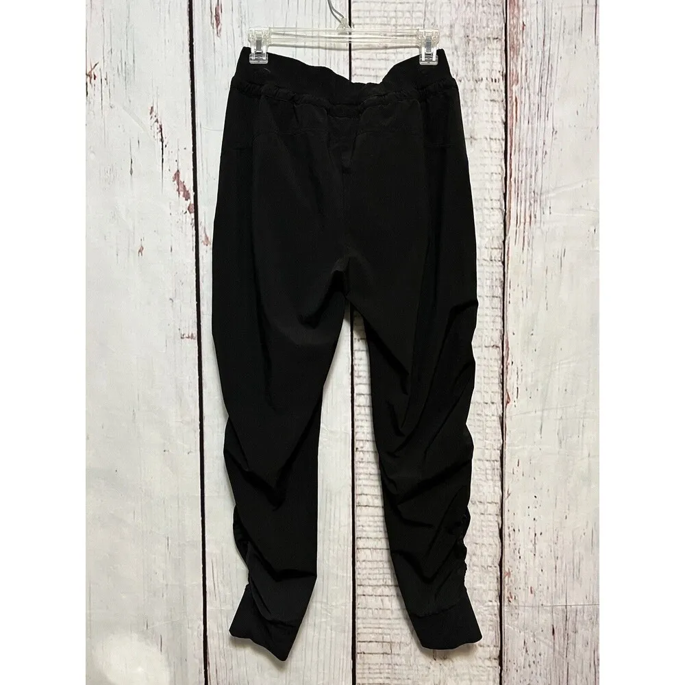 Athleta Women’s Attitude Ruched Cinch Athleisure Pant - Black / Size 4 - Image 5