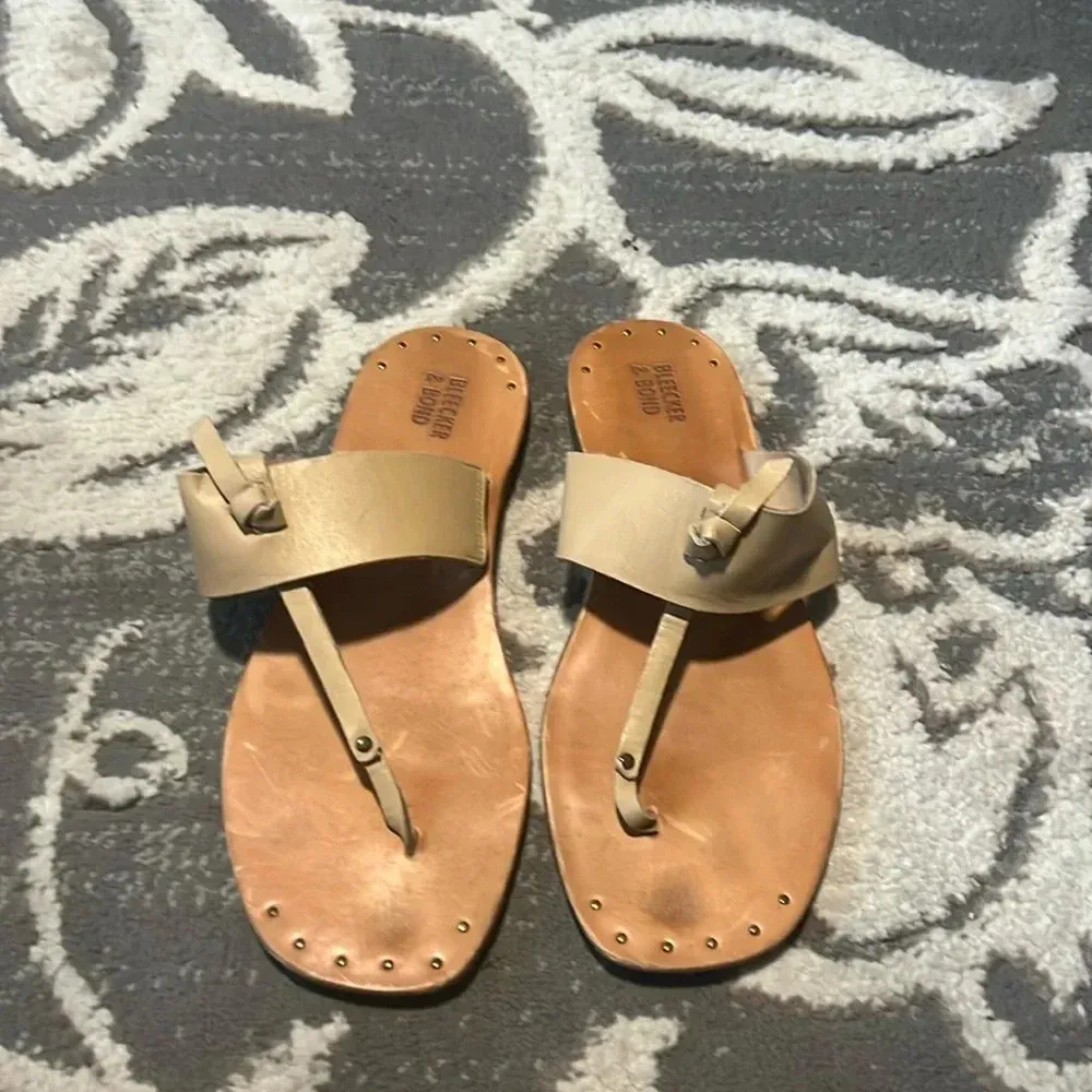 Blacker & bond sandals. Leather. Excellent condition. Size 9. - Image 2