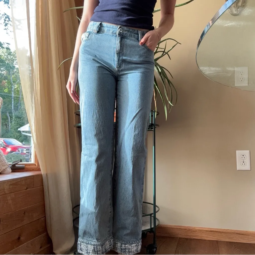 Metrostyle Light Blue High Rise Jeans Size 4 - Image 10