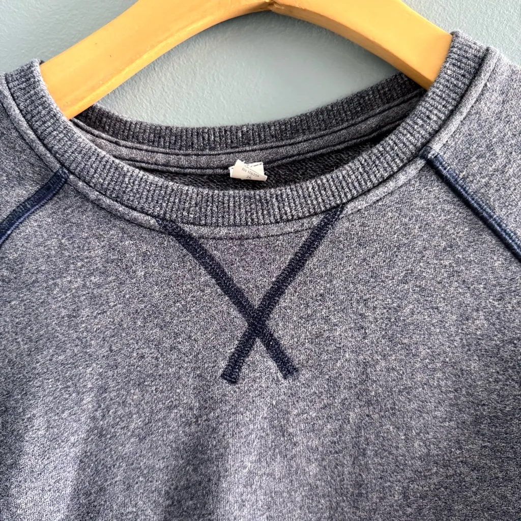 Lululemon Just Pleat It Blue Crewneck Sweatshirt - Image 2