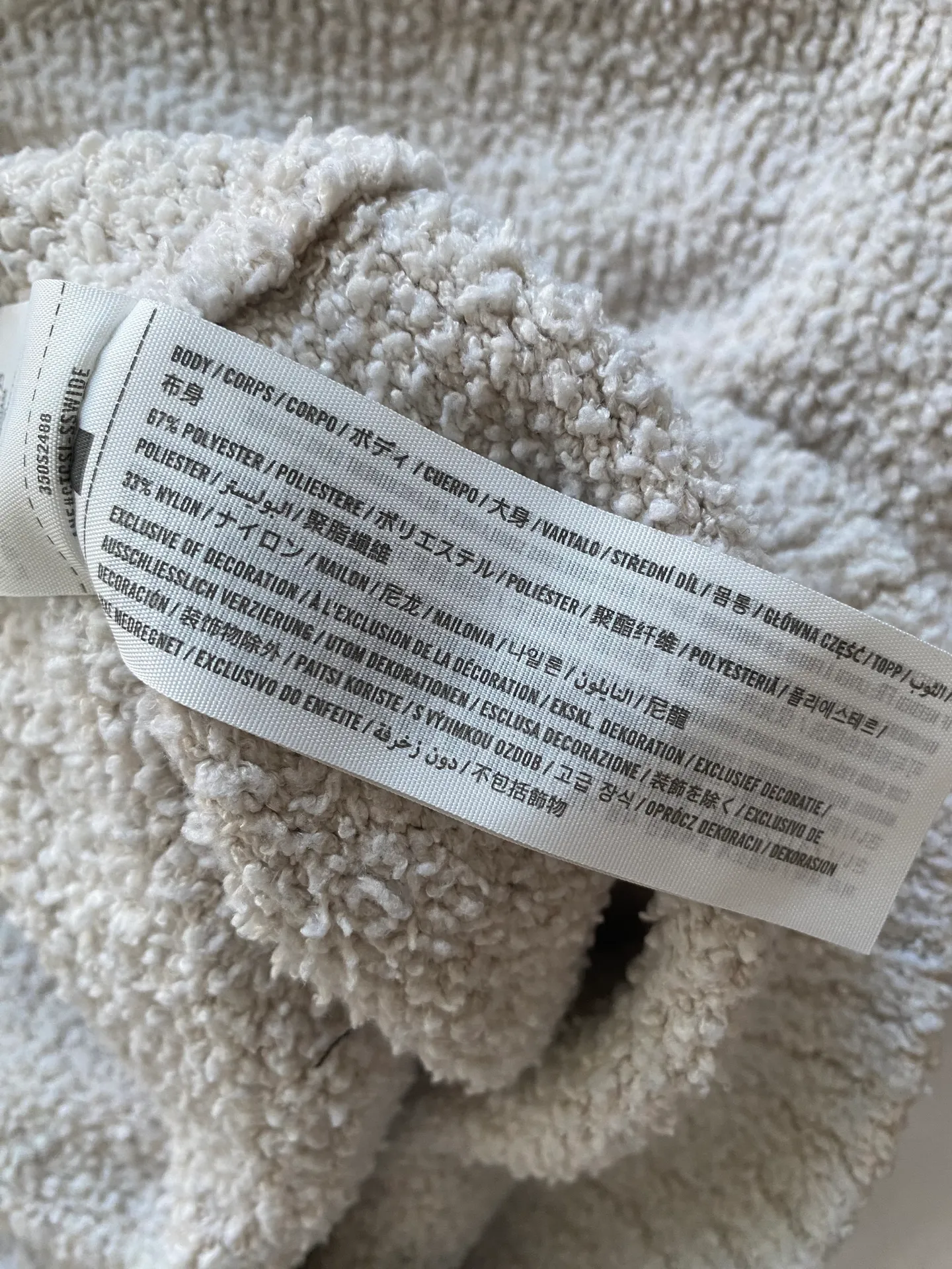 Co. Women's Ivory Sweatshirt - XS - Image 5