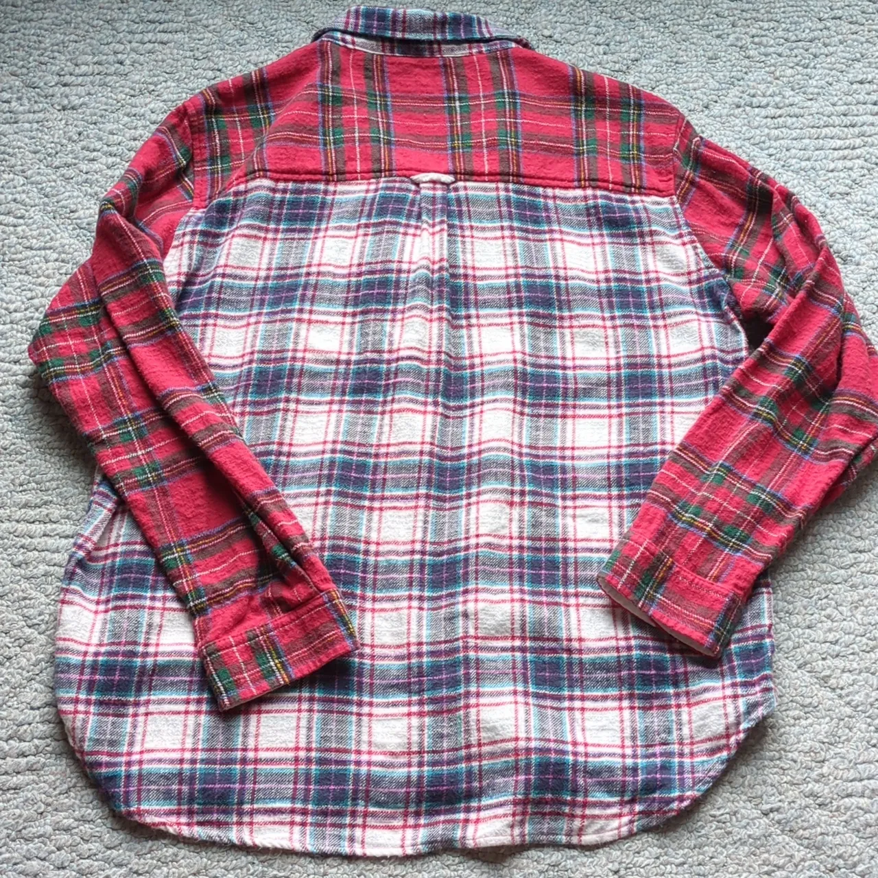 American Eagle Red and White Flannel - Image 5