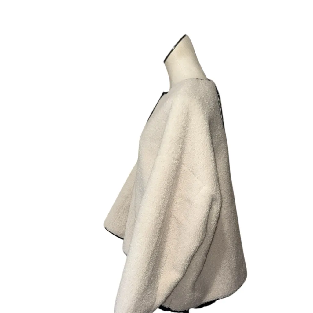 NWT 4TH & RECKLESS YANIS JACKET XXL Shearling Boxy Fit White - Image 6