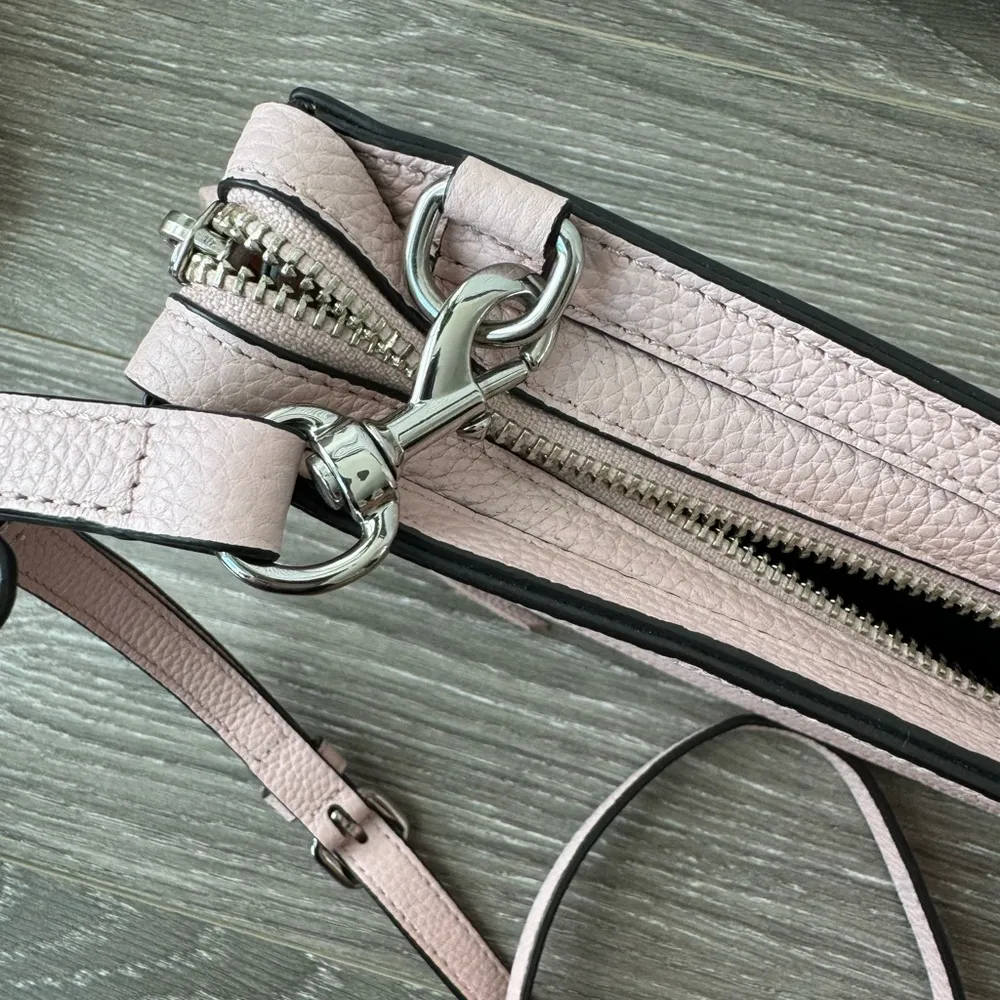 Rebecca Minkoff Light Pink Crossbody Bag - Image 6