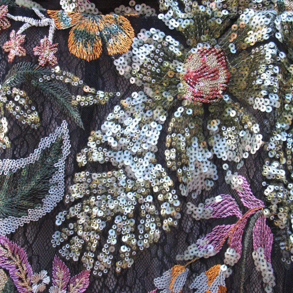 Mac Duggal 49574 Embellished Floral One Shoulder Gown Dress - Image 11