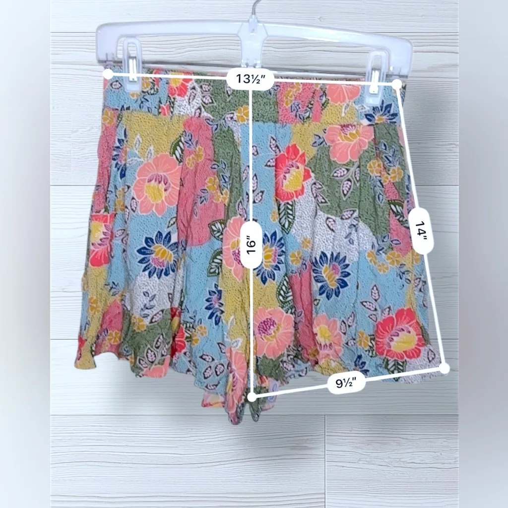 FINAL TOUCH Women’s Floral Flowy Spring Boho Shorts - Image 8