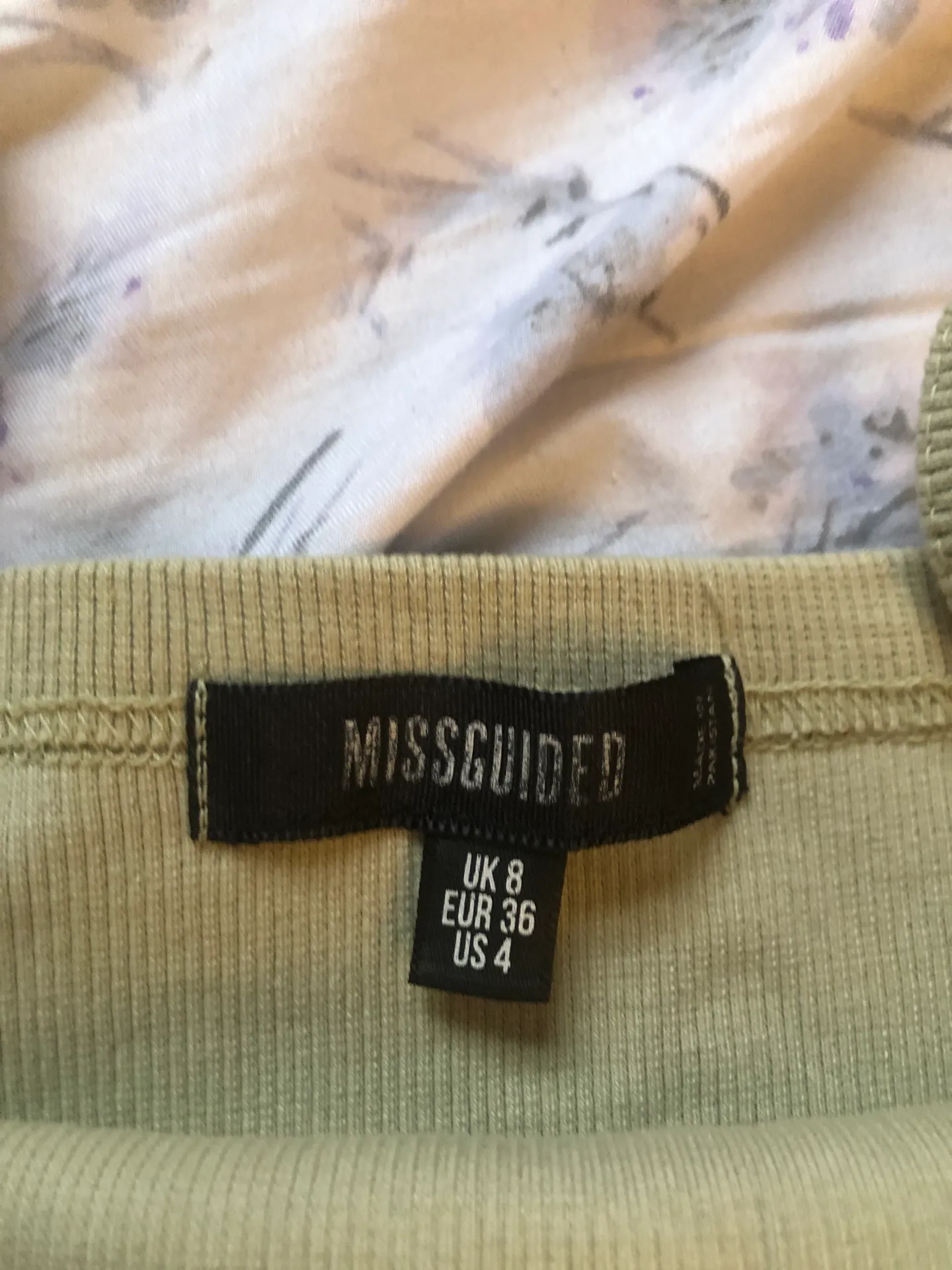 Misguided Green Tank Top - Image 3