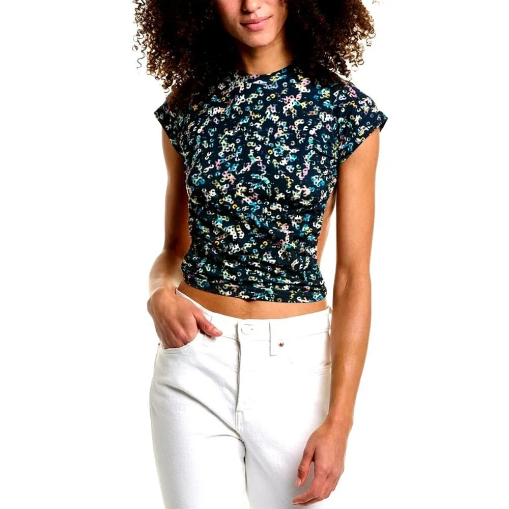 Isabel Marant Étoile Juvia Backless Top - Teal - size 38 (8) - Image 2