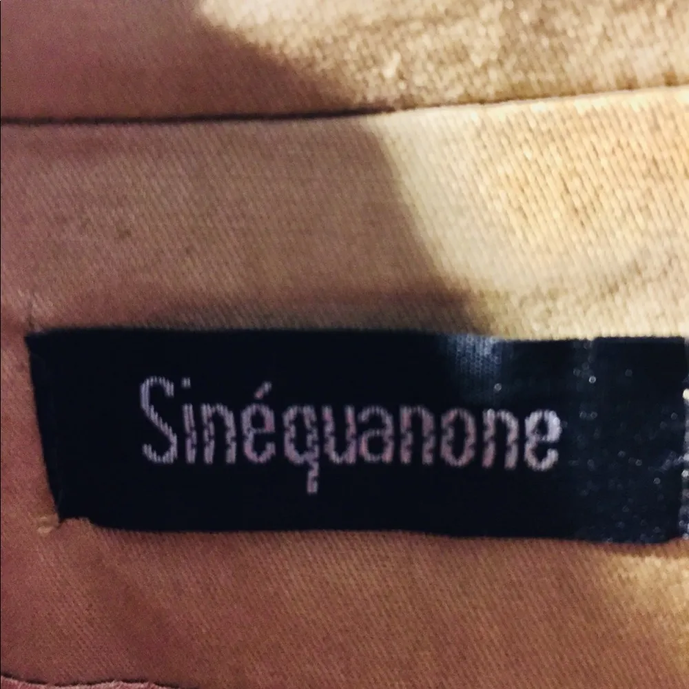 Sinéquanone jacket Tan Size 2 - Image 3