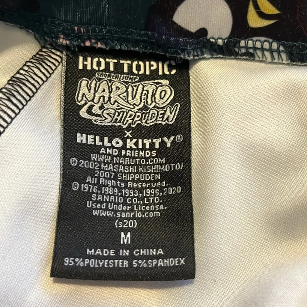 Naruto Shippuden X Hello Kitty Dress Suspender Skirt Medium - Image 5