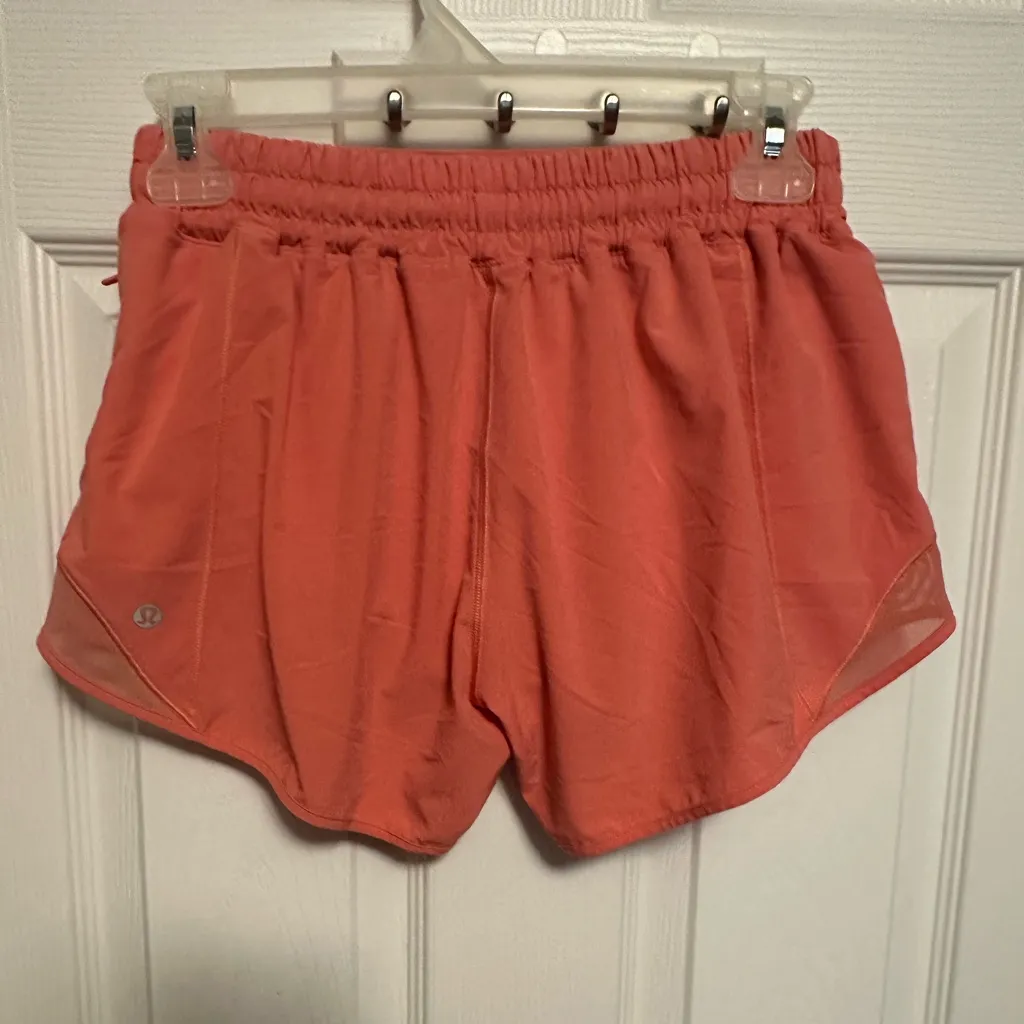 Lululemon Athletica Coral Athletic Shorts - Image 2