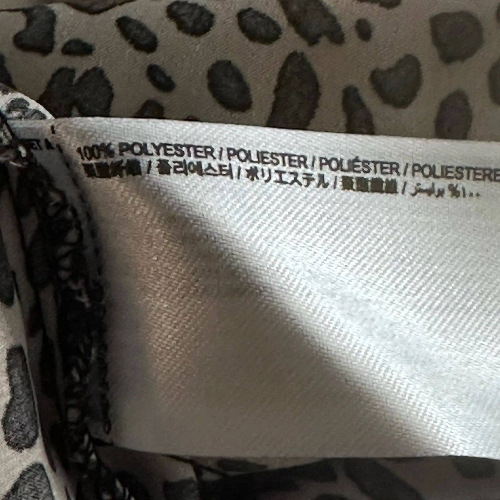 Mango Women's Size 6 Animal Print Long Sleeve Maxi Dress Cheetah Leopard Print - Image 9