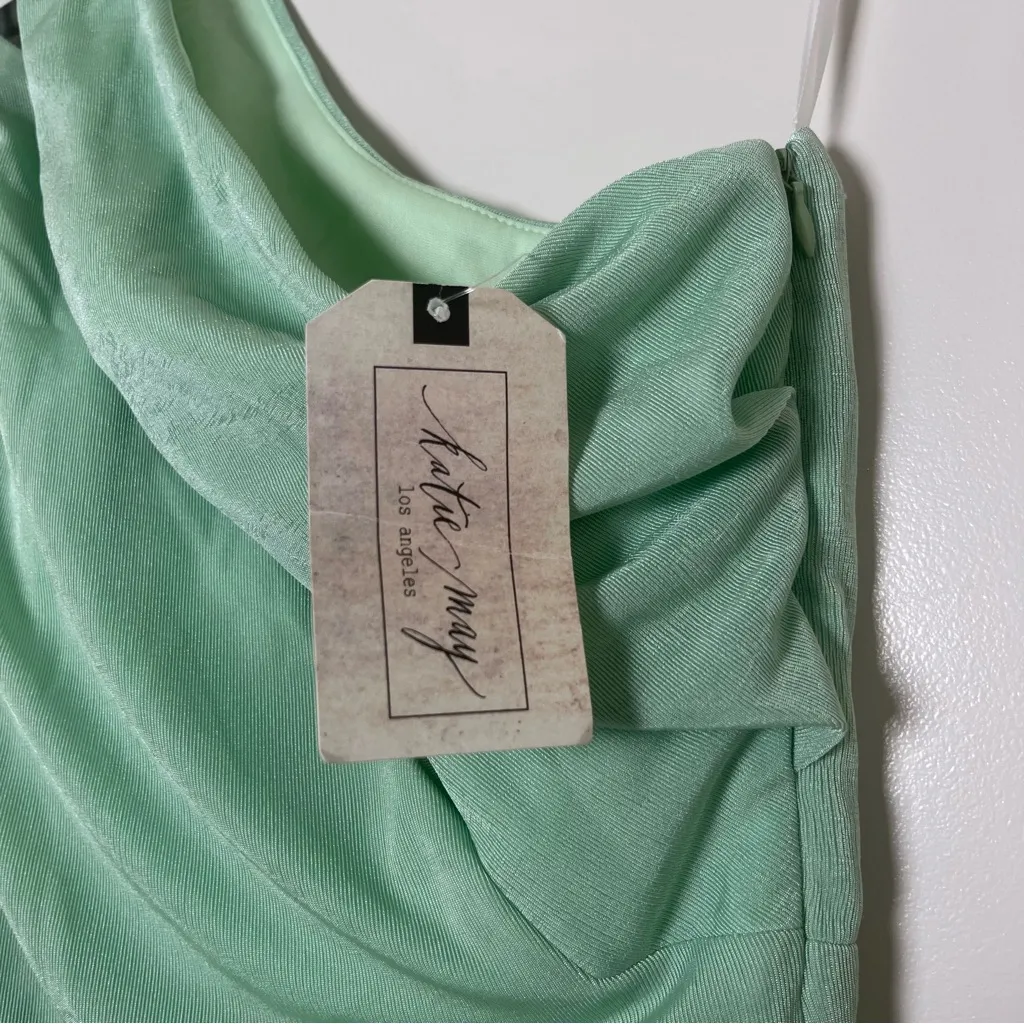NWT Katie May X Revolve A Cut Above Maxi Dress in Green Size XS‎ - Image 3