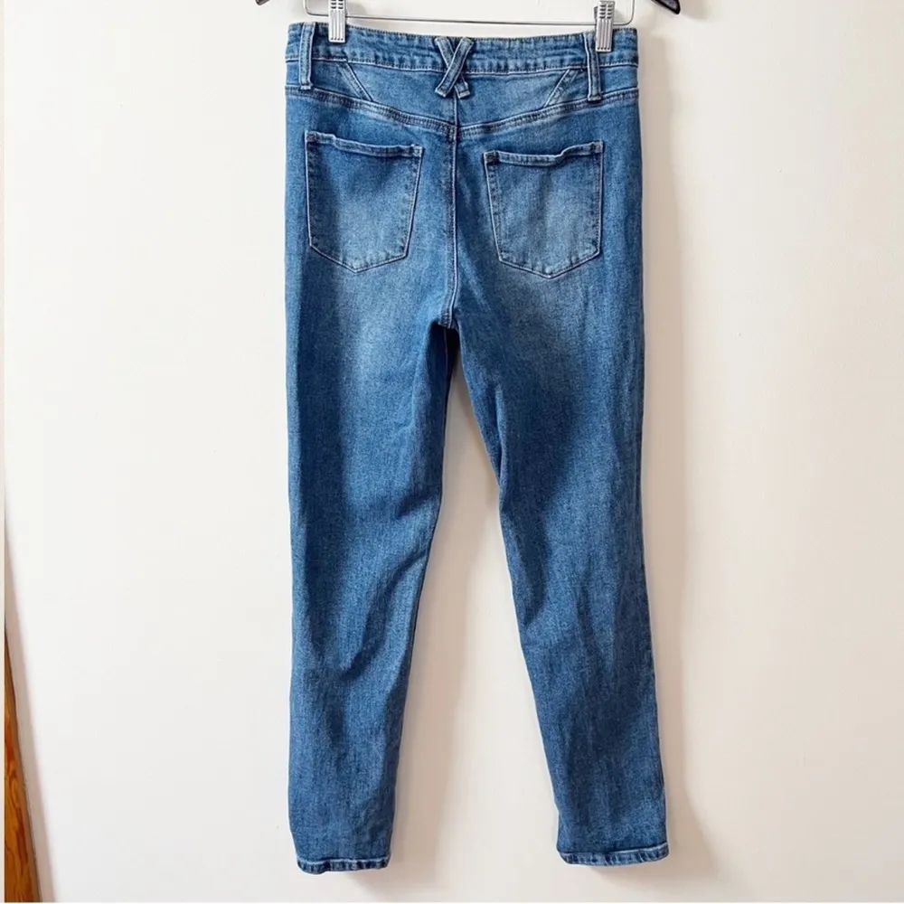 BP Nordstrom High Rise Skinny Leg Jeans Size 28 Medium Blue Wash Five Pocket - Image 4