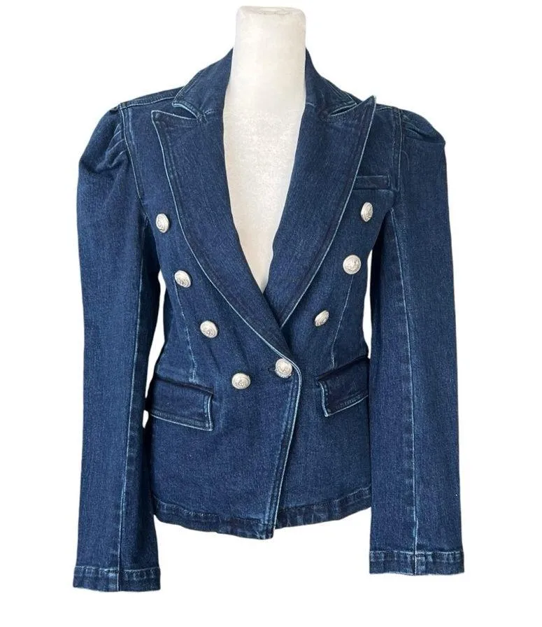 GENERATION LOVE Sutton Denim Jacket Sz XS - Image 4