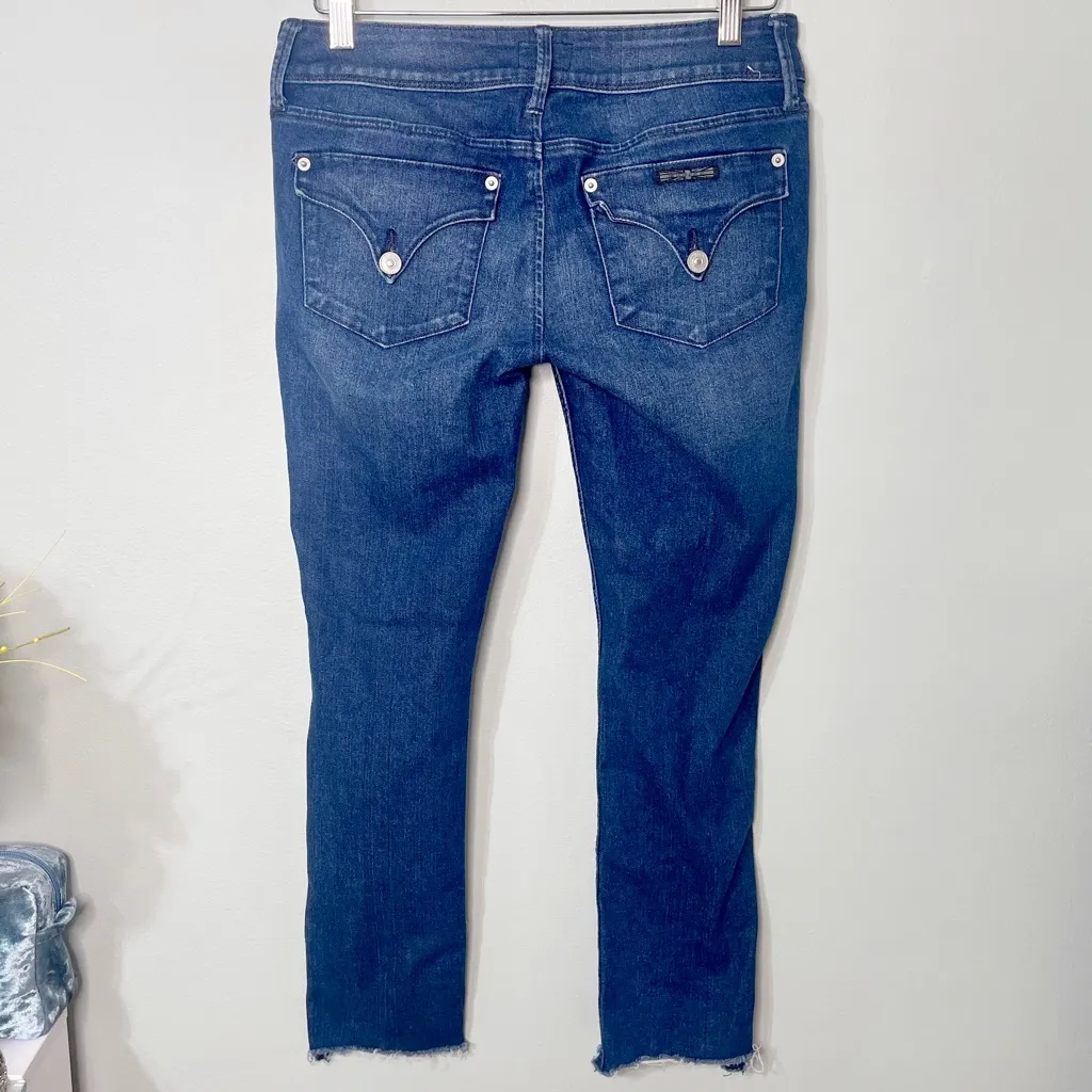 Hudson Jeans Collin Flap Skinny Crop Distressed Frayed Hem Jean 27 - Image 6