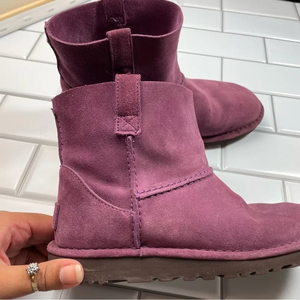 UGG Unlined Classic Mini PURPLE Treadlite BOOTS‎ - Image 9