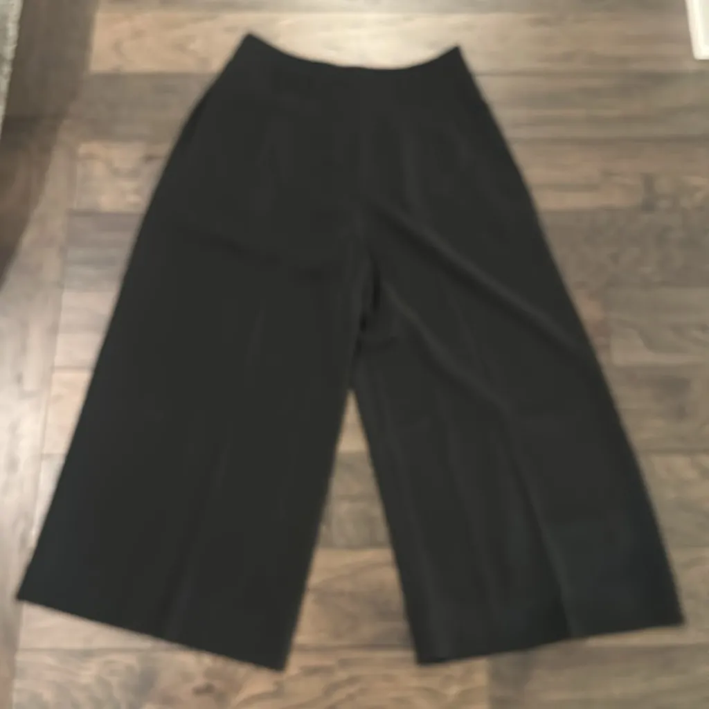 NWT Brass Clothing High Rise Cropped the Ace Pant 24” Sz 8 Black - Image 4