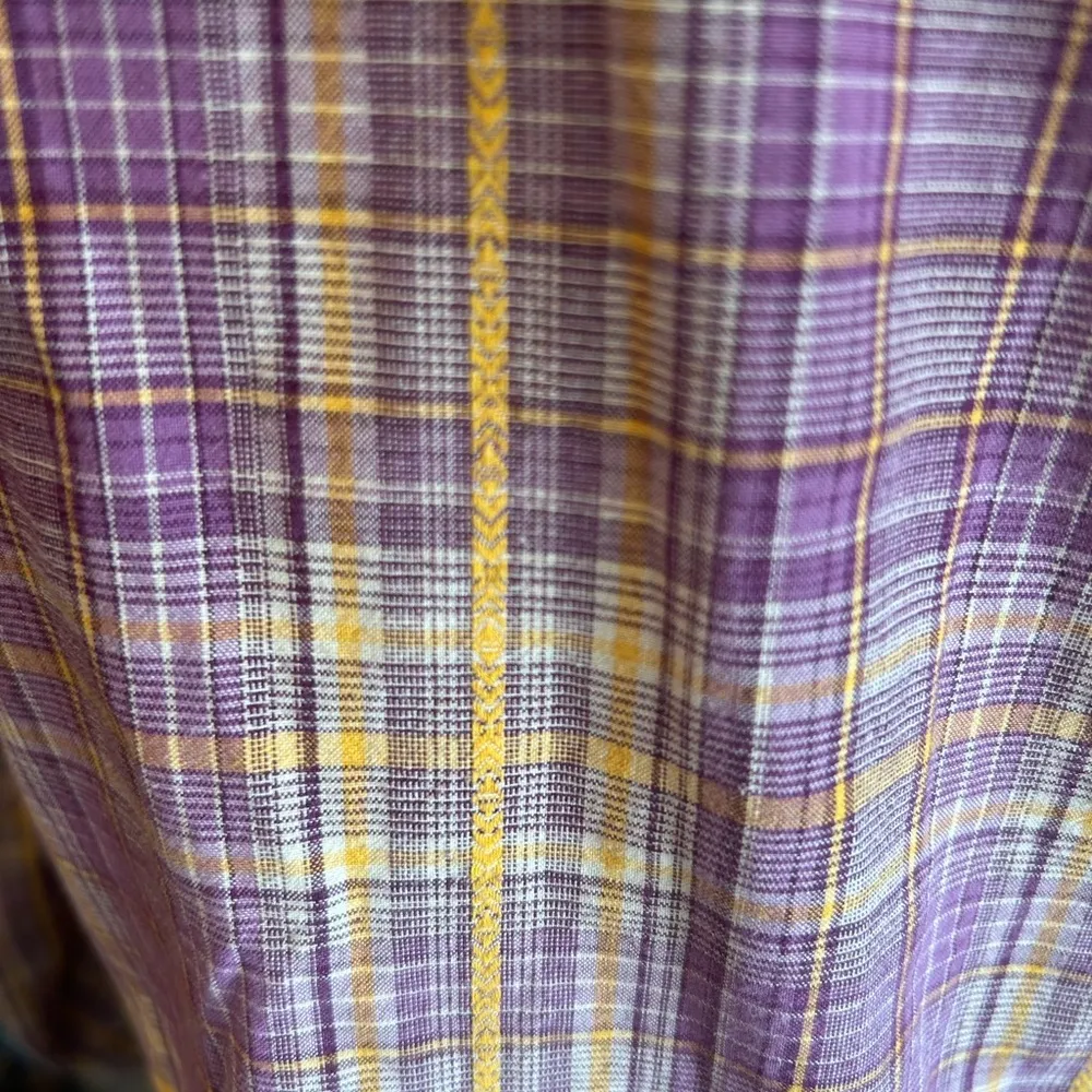 Woolrich Pearl Snap Western Long Sleeve Shirt Great Summer Beach Concert Season - Image 5