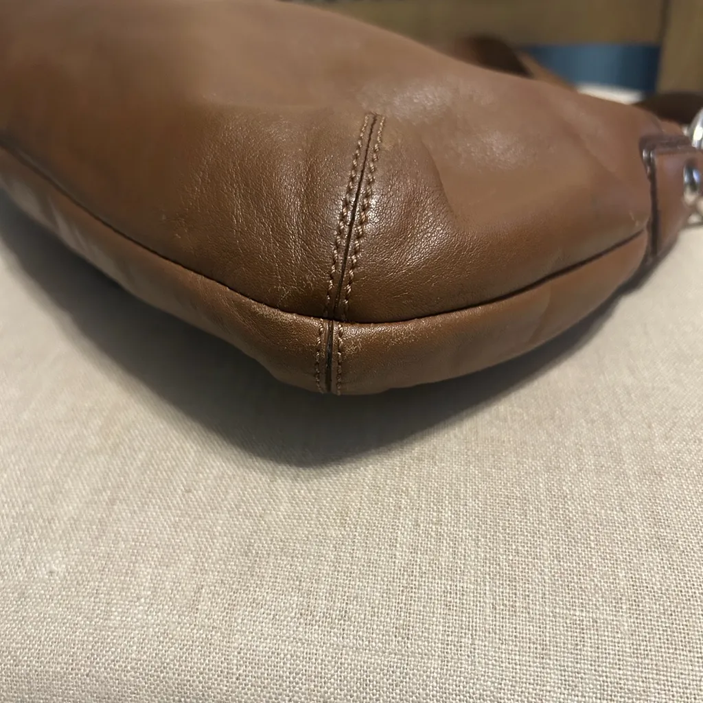 Coach Y2K Vintage Large Pleated SoHo Buckle Flap Shoulder Bag, No E1173-F17217 - Image 8