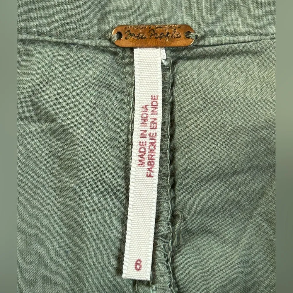 Free People cottagecore eyelet button up bohemian Kidcore short romper NWT  6 - Image 8