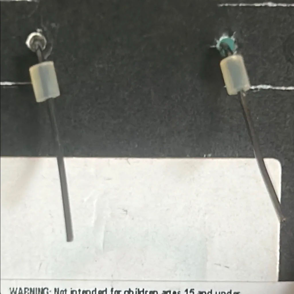 Elegant Set Gunmetal Crystal Heart Drop and Crystal Encrusted Disc Earring Pairs Silver - Image 4