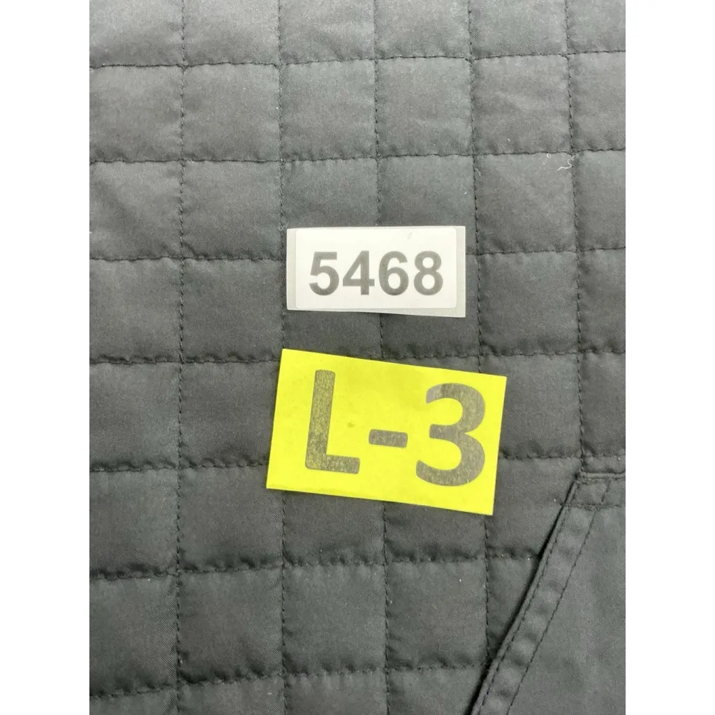 Womans Crossroads Woman Quilted Vest 1x black Full Zip Mock Neck - Image 7