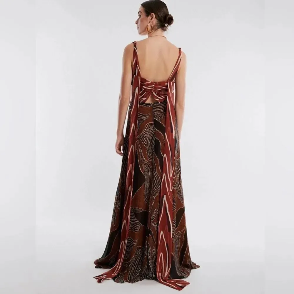 NEW BCBGMAXAZRIA Reeta Cutout Bodice Gown - Image 8