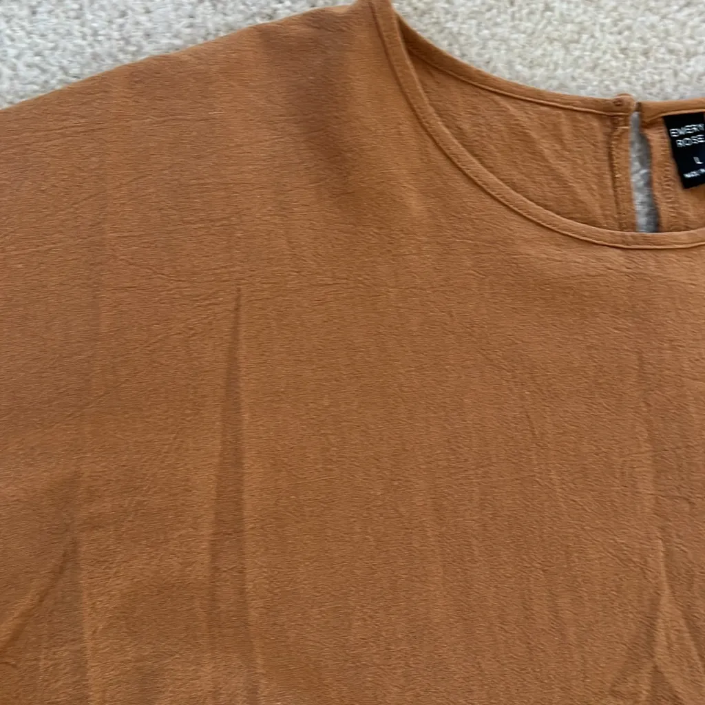 Emery Rose size L shorts set Brown Size L - Image 3