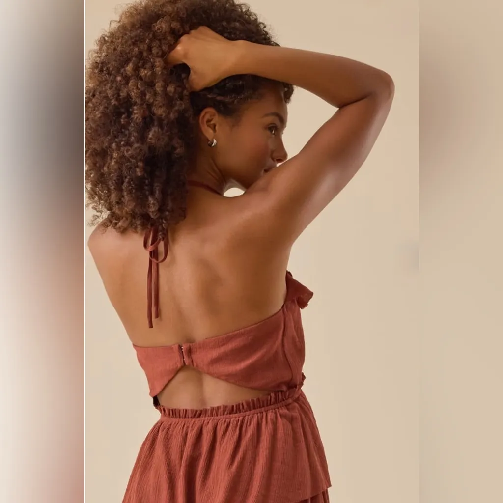 Altar’d State Mattie Ruffle Maxi Dress NWT - Image 5