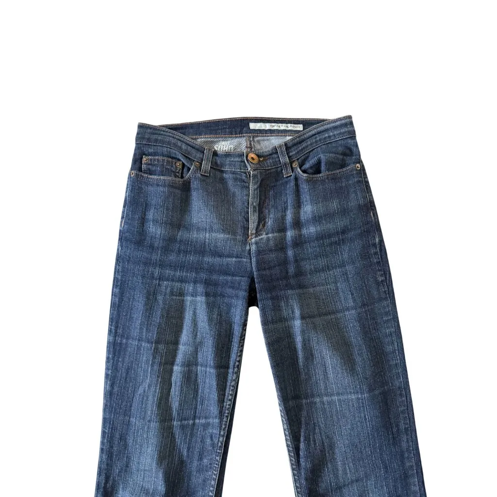 DKNY Soho Dark Wash Straight Leg Jeans Size 4R - Image 5