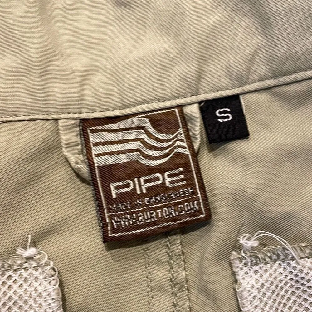 Burton  pipe womens green cargo pants size small - Image 7