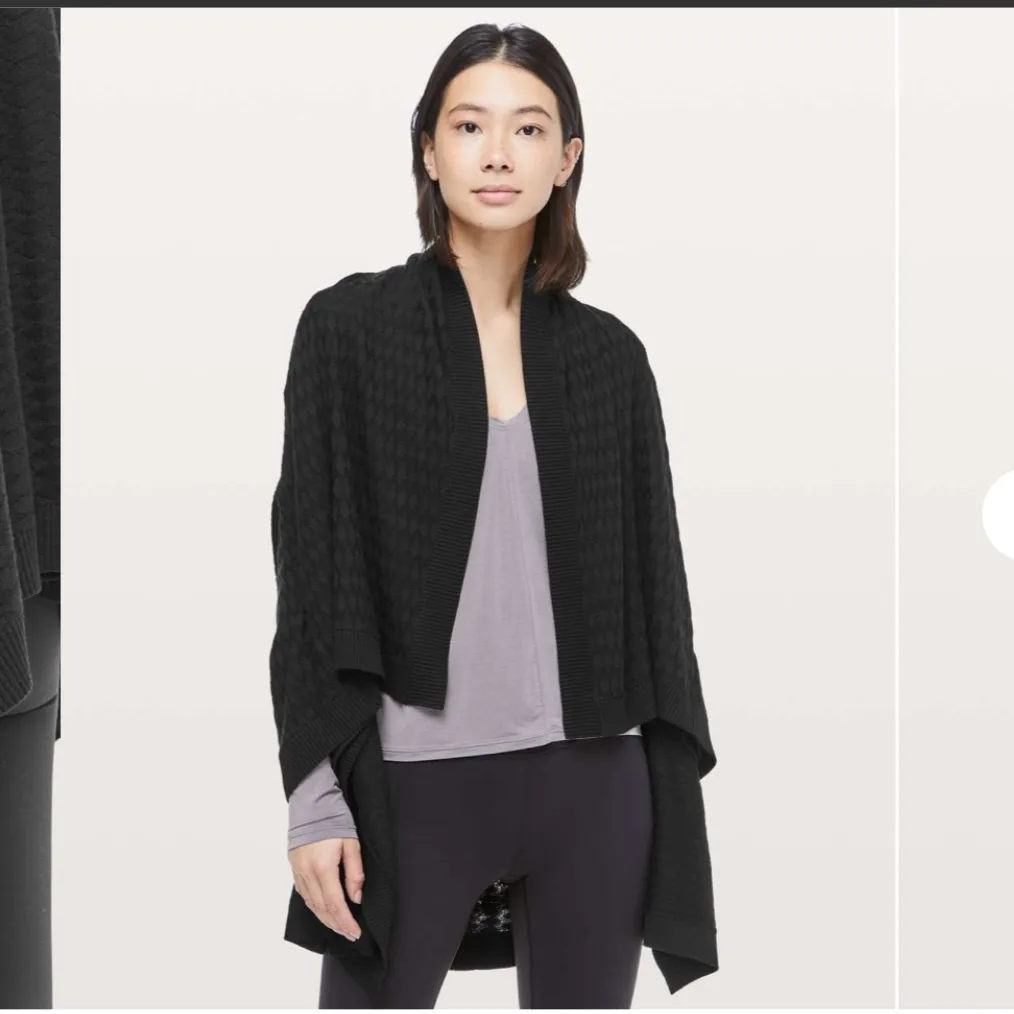 New With Tags Lululemon Divinity Poncho - Image 2