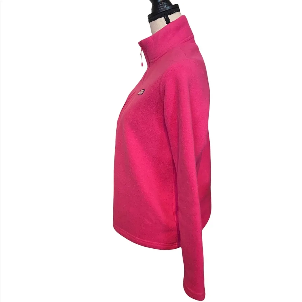 Vineyard Vines size small super soft pink quarter zip fleece jacket. - Image 3