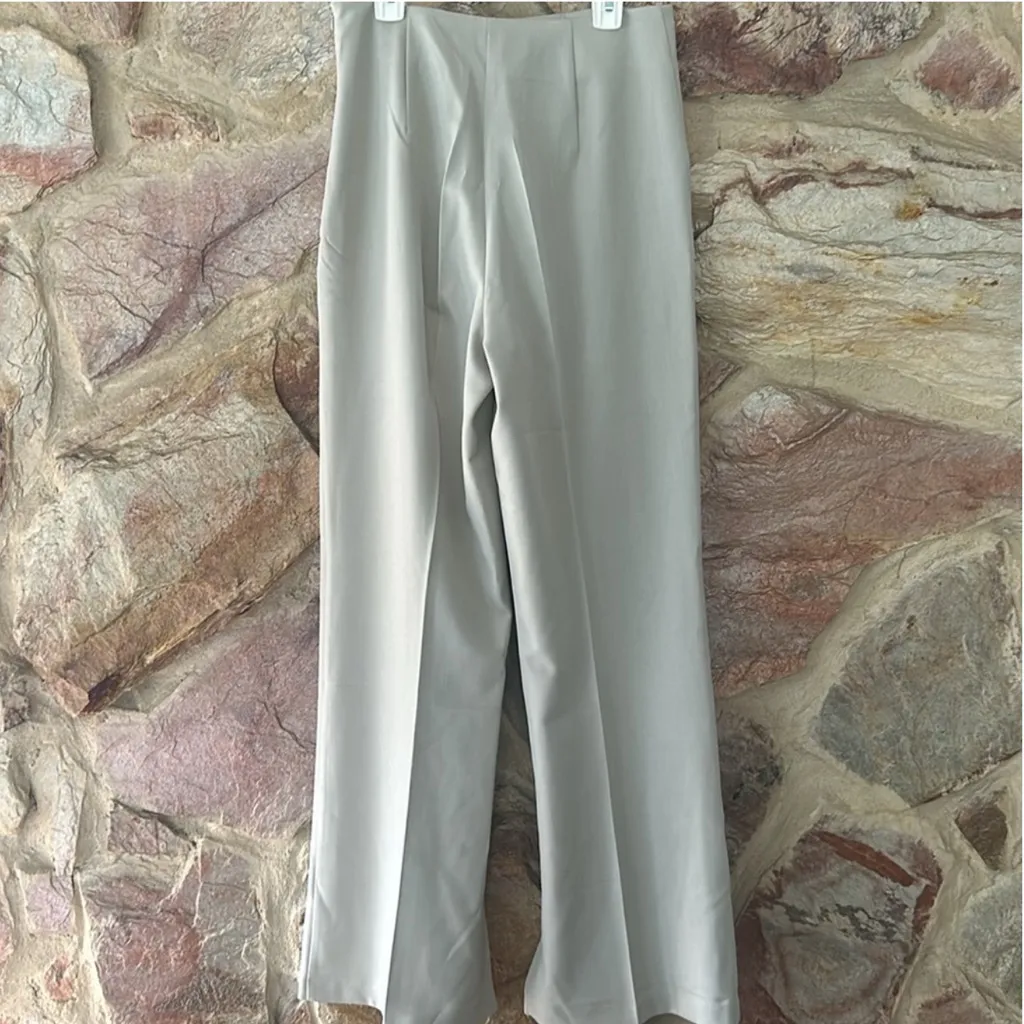 Commense Button Split Sleeveless Pants Set size Medium Gray - Image 8