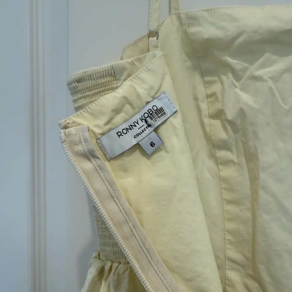 Ronny Kobo
Yellow Corset Midi Dress - Image 9