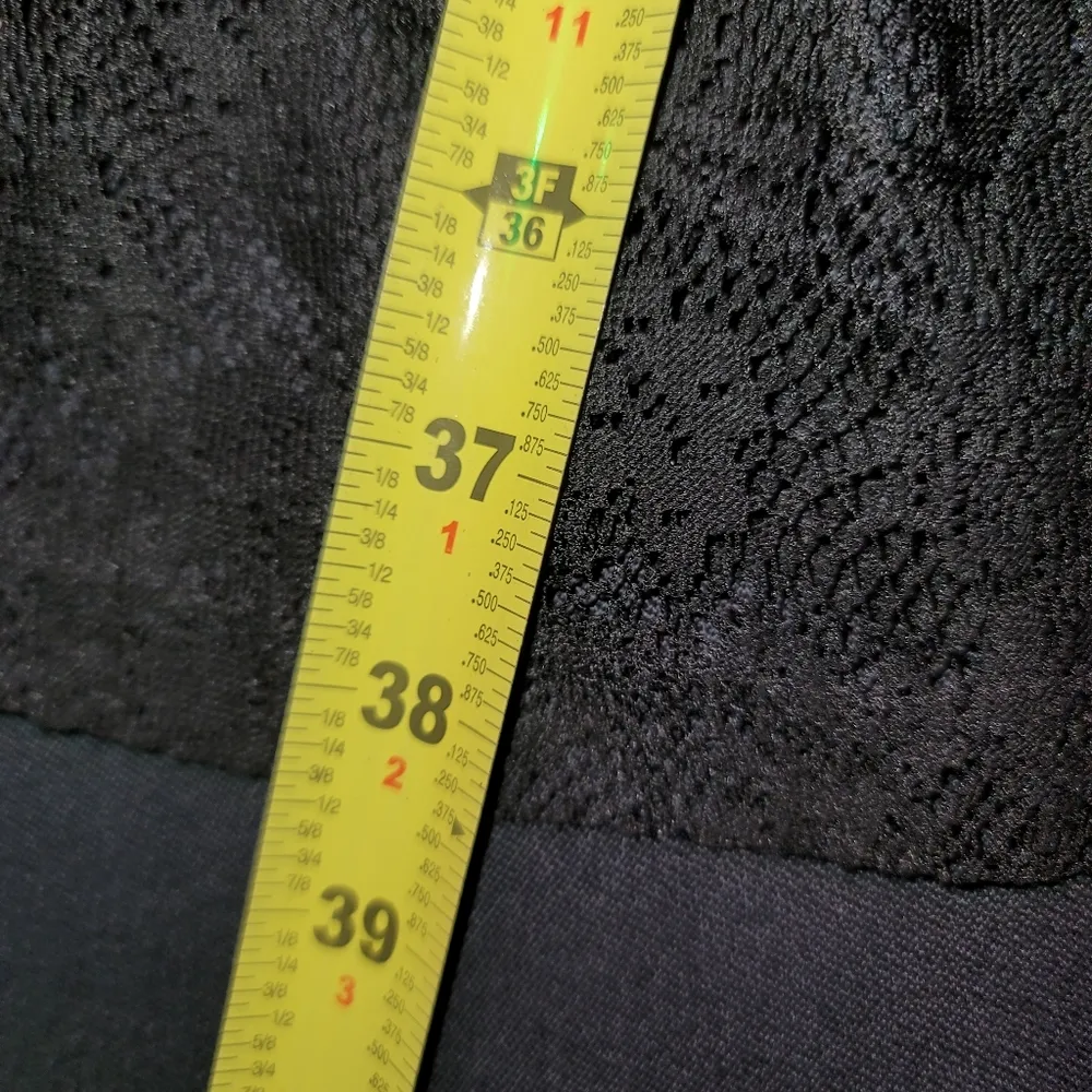 Candalite Women's Black 100% Polyester Sleeveless Scoop Neck Knee Length Dress S - Image 16