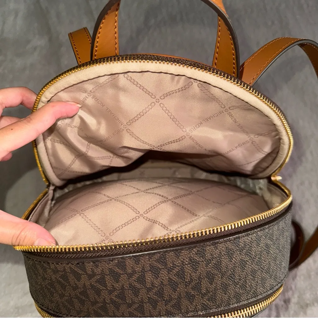 MICHAEL Michael Kors Brooklyn Monogram pattern backpack NWT - Image 3