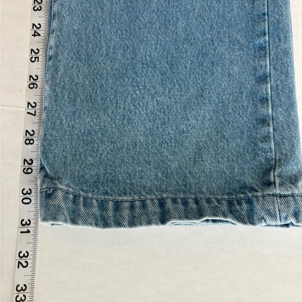 Favorite Daughter The Taylor Trouser Wide Leg Jeans Malta 24 light wash Blue - Image 12