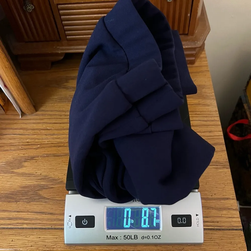 Shein Navy Blue Pull on Casual Dress Pants Slacks Women’s Size Large 27” inseam - Image 12