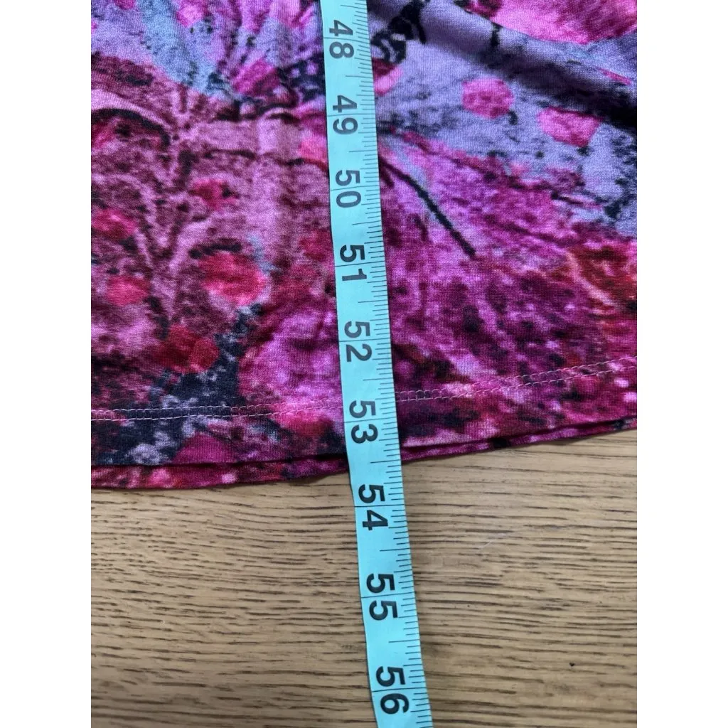 Soft Surroundings Beunissima Smocked Midi Dress Size Medium Petite Stretch Beach - Image 6