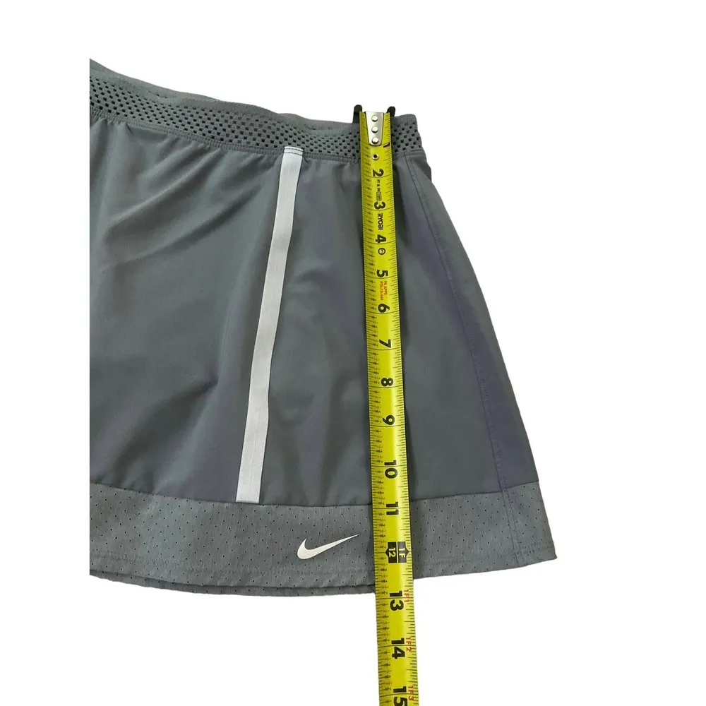 Nike Gray Dri-fit Skirt/Skort Teen Size L 39-4 - Image 6