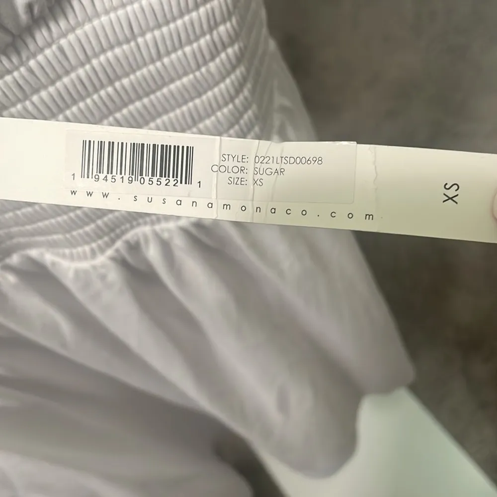 NWT SUSAN MONACO Mini Dress XS Preppy Coastal Whimsical Beach Coverup Resortwear - Image 7