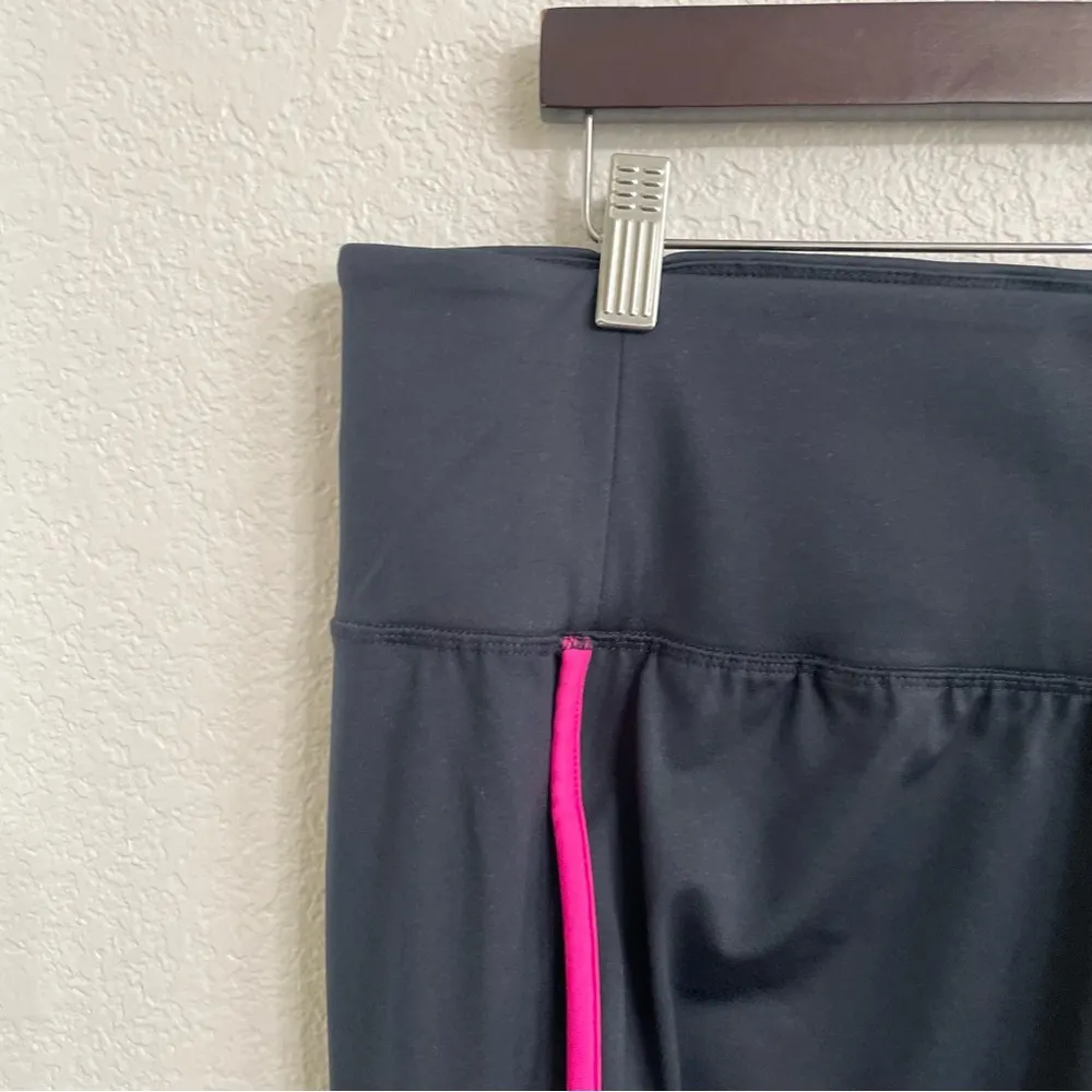 NWT Lane Bryant Womens Leggings Gray Pink Wide Waistband Plus Size 22/24 - Image 5